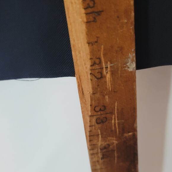 Burberry- Vintage Men's Navy blue double breasted blazer- See Measurements - Picture 8 of 11